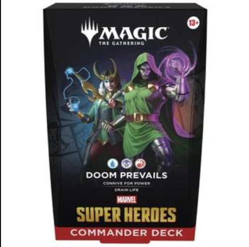 Marvel Super Heroes Commander Decks Doom Prevails MTG Magic the Gathering
